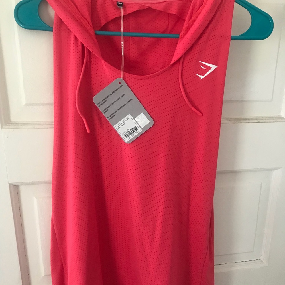Gymshark hooded tank top